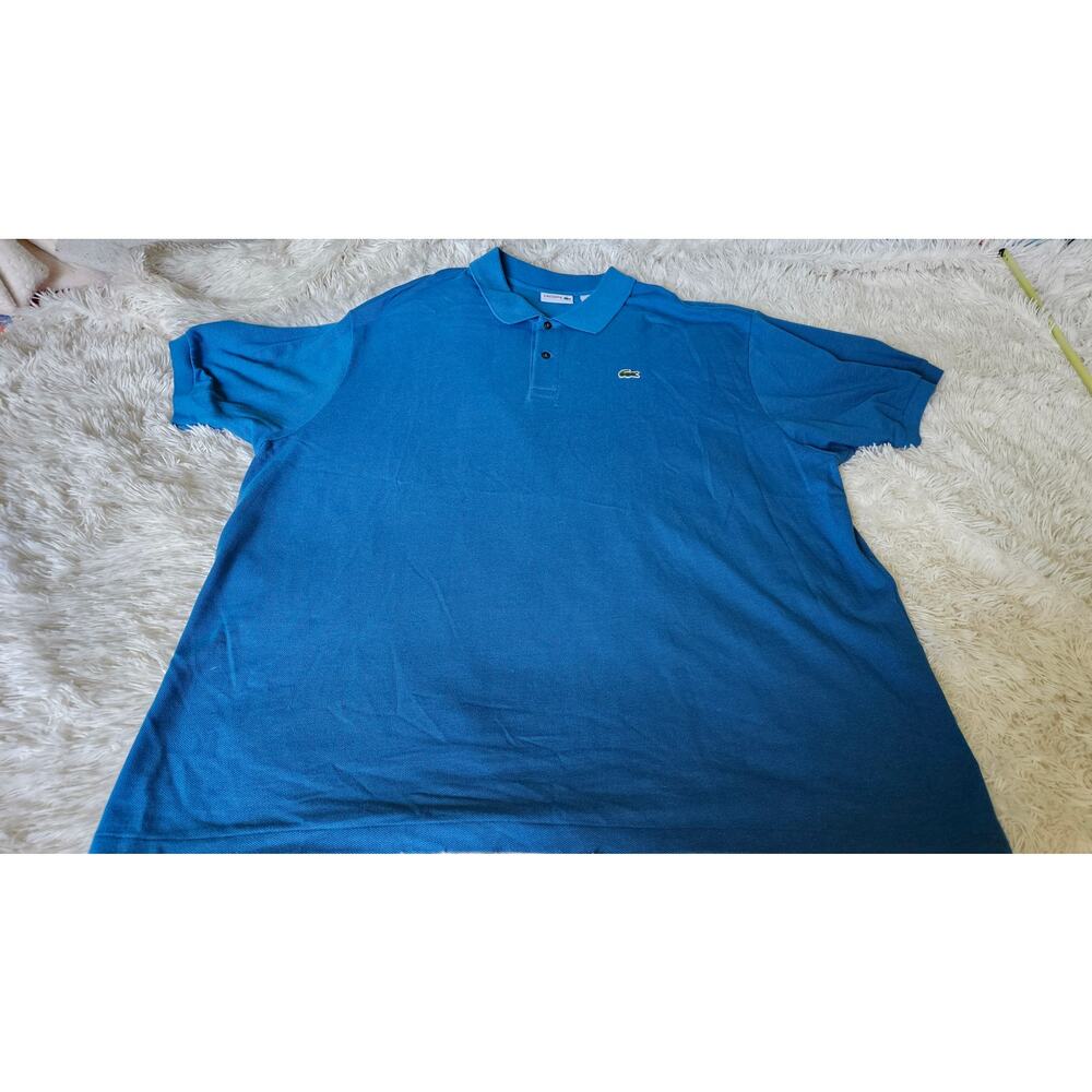 Lacoste Alligator Shirt, Men's 3XL XXXL, Blue,‎  Preppy Classic
